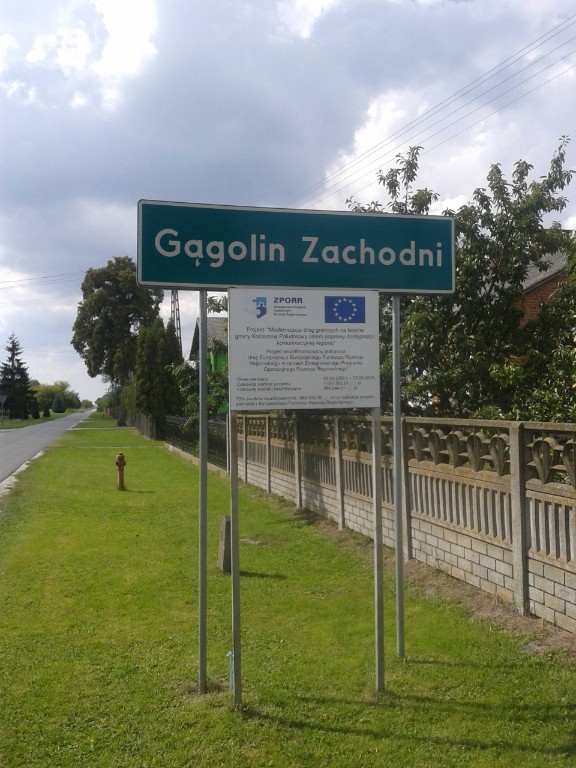 Zielona Tablica Gagolin Zachodni (od 2007 r.)
